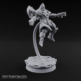 Prayers Descend Armed Human Jump Pack Warrior B