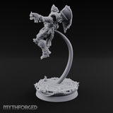 Prayers Descend Armed Human Jump Pack Warrior B