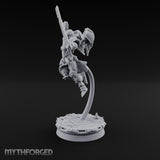 Prayers Descend Armed Human Jump Pack Warrior C