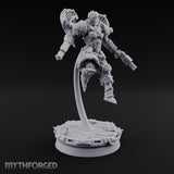 Prayers Descend Armed Human Jump Pack Warrior E