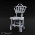 Slat-Backed Plank-Seated Tavern Chair