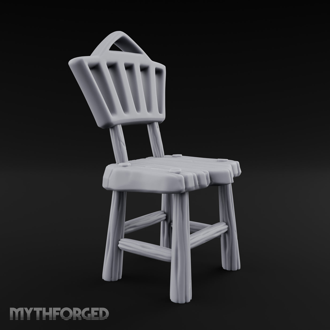 Slat-Backed Plank-Seated Tavern Chair gallery 3