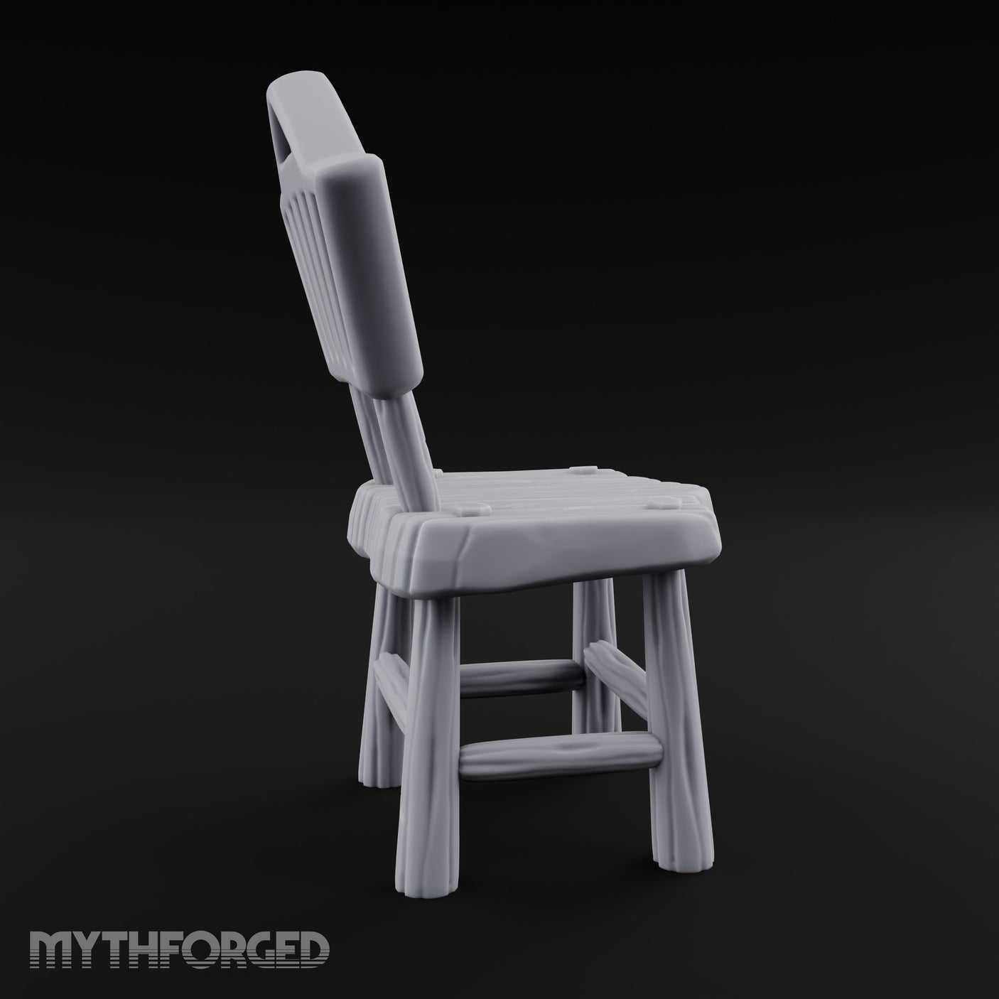 Slat-Backed Plank-Seated Tavern Chair gallery 4
