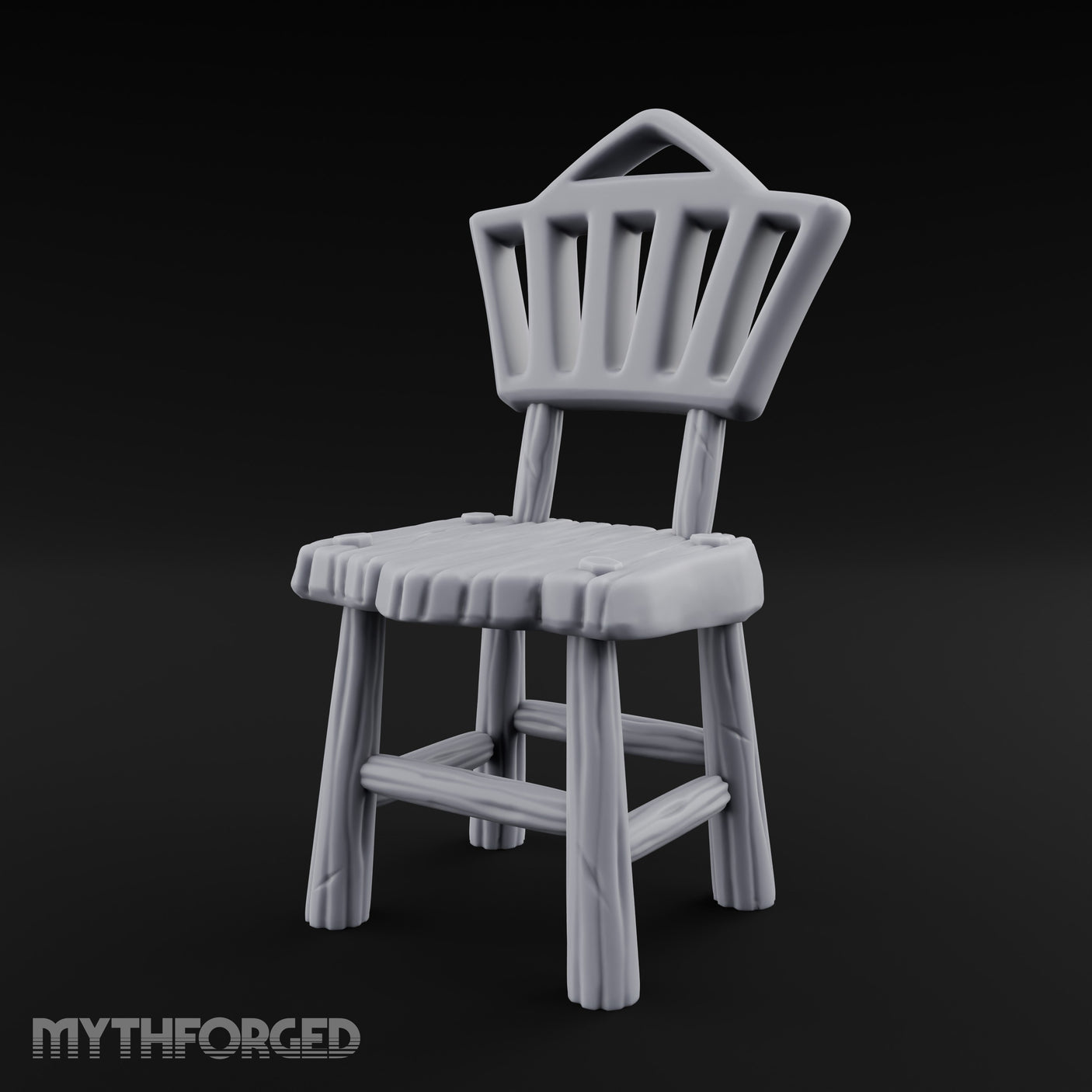Slat-Backed Plank-Seated Tavern Chair gallery 9