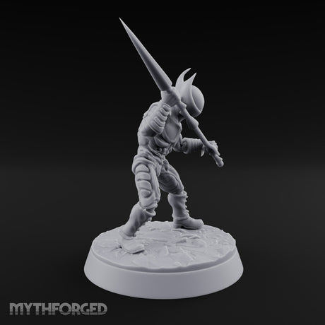 The Hive Sent No Warning Thri-kreen Spearmen — A