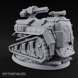 Rocket Pod, Rust Plating Modron Tracked Rocket Automaton — Gatling
