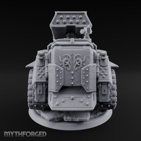 Rocket Pod, Rust Plating Modron Tracked Rocket Automaton — Rocket
