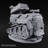 Rocket Pod, Rust Plating Modron Tracked Rocket Automaton — Rocket