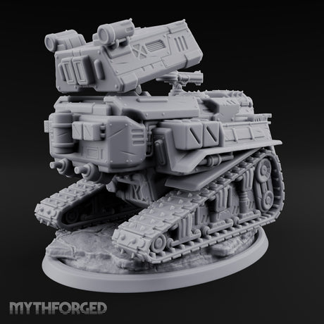 Rocket Pod, Rust Plating Modron Tracked Rocket Automaton — Rocket