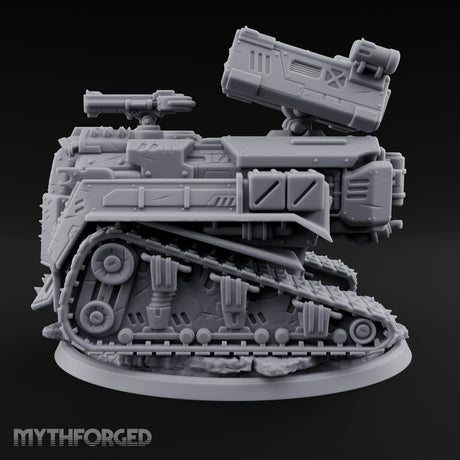 Rocket Pod, Rust Plating Modron Tracked Rocket Automaton — Rocket