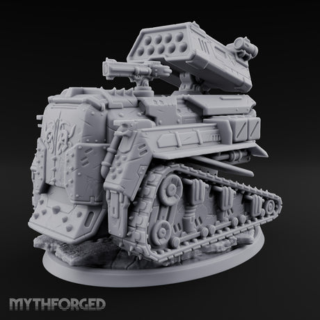 Rocket Pod, Rust Plating Modron Tracked Rocket Automaton — Rocket