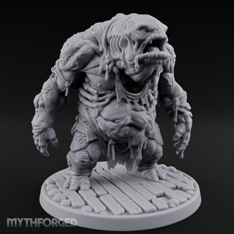 Slime Dripping Maw Gaping Sea Hag Miniature for Dungeons and Dragons, Pathfinder or other TTRPGs