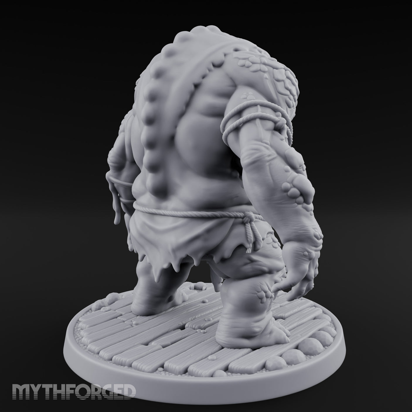 Slime Dripping Maw Gaping Sea Hag Miniature for Dungeons and Dragons, Pathfinder or other TTRPGs