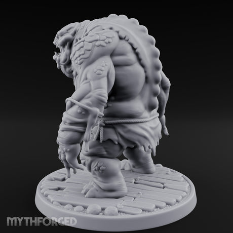 Slime Dripping Maw Gaping Sea Hag Miniature for Dungeons and Dragons, Pathfinder or other TTRPGs