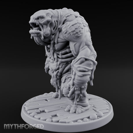 Slime Dripping Maw Gaping Sea Hag Miniature for Dungeons and Dragons, Pathfinder or other TTRPGs