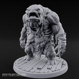 Slime Dripping Maw Gaping Sea Hag Miniature for Dungeons and Dragons, Pathfinder or other TTRPGs