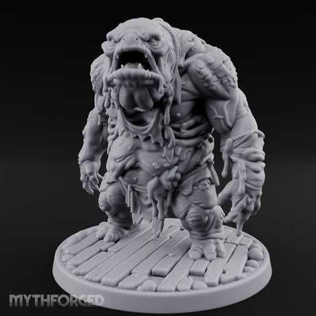 Slime Dripping Maw Gaping Sea Hag Miniature for Dungeons and Dragons, Pathfinder or other TTRPGs