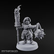 Smirking Halfling Cleric — Candlemaker