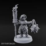 Smirking Halfling Cleric gallery 1