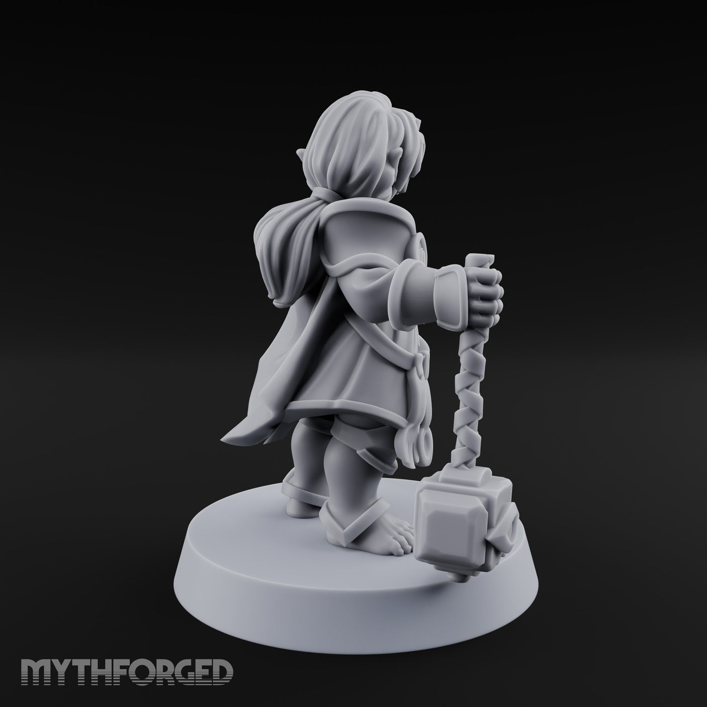 Smirking Halfling Cleric gallery 11