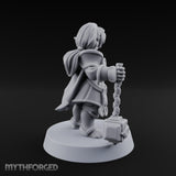 Smirking Halfling Cleric gallery 11