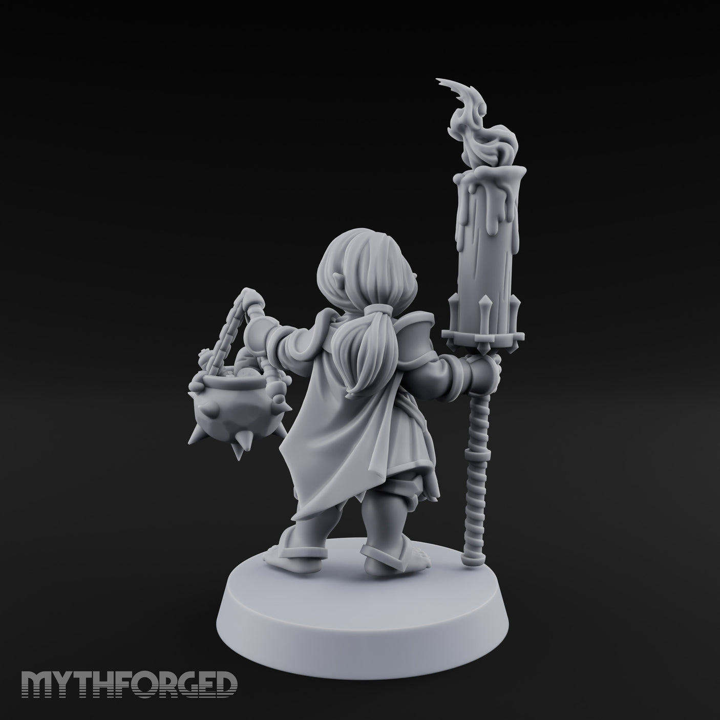 Smirking Halfling Cleric gallery 13