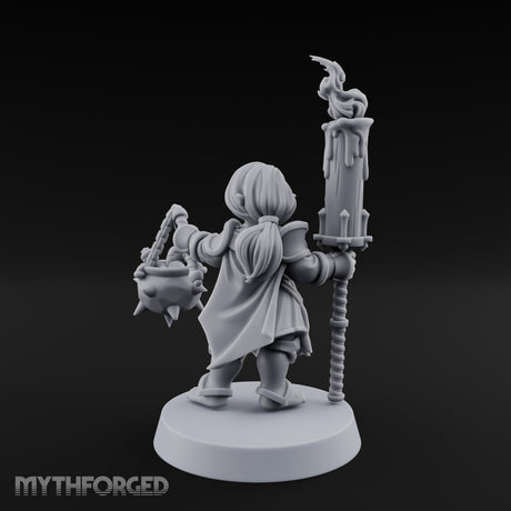 Smirking Halfling Cleric gallery 13