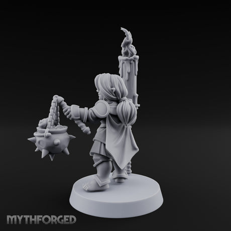 Smirking Halfling Cleric gallery 16