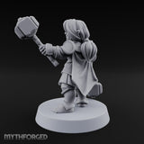 Smirking Halfling Cleric gallery 17