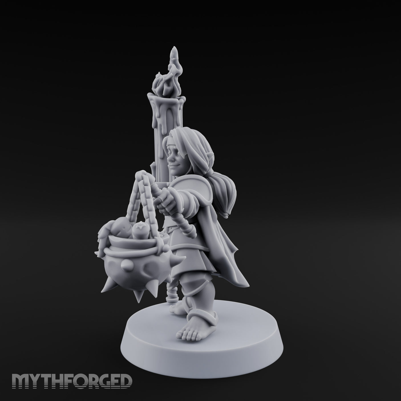 Smirking Halfling Cleric gallery 19