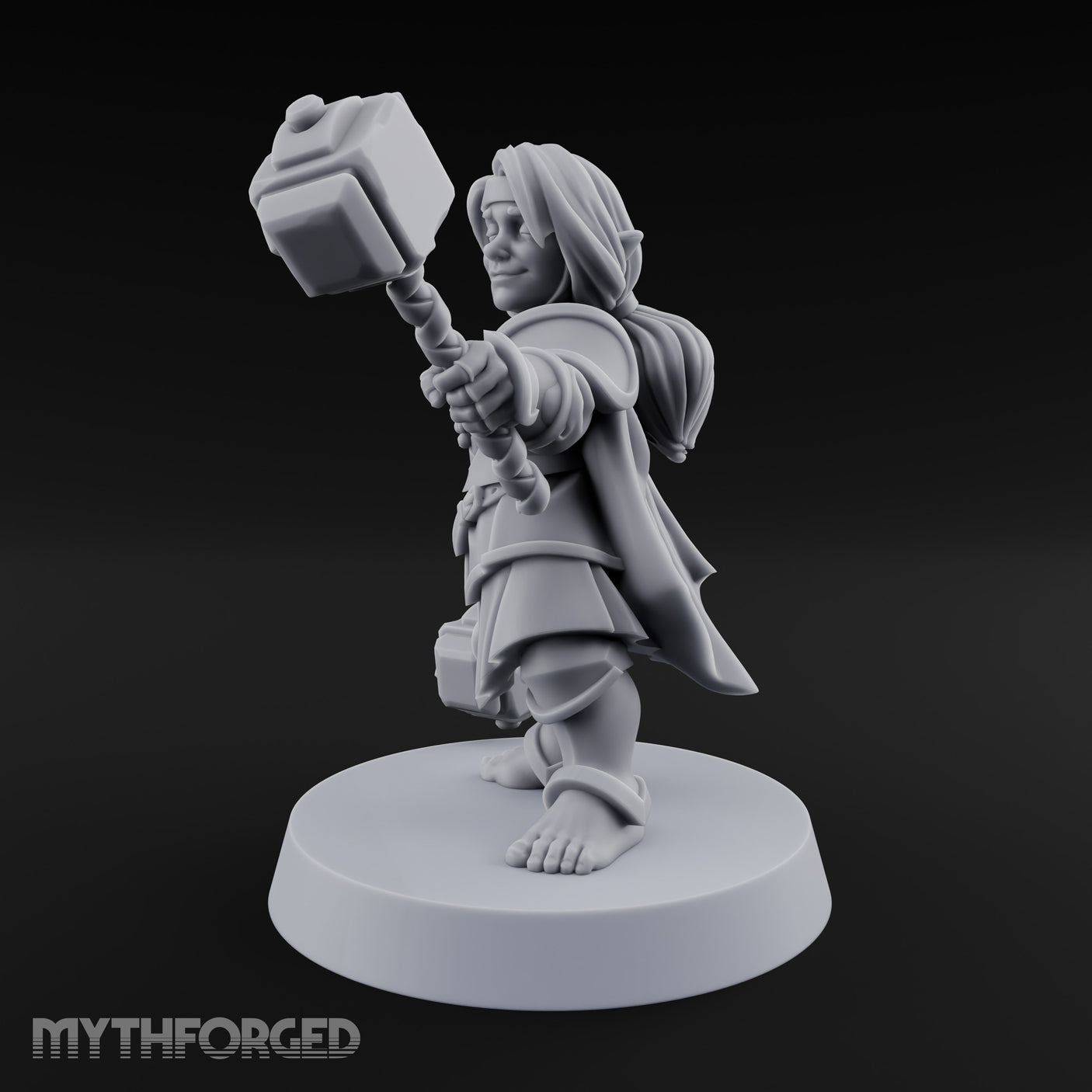 Smirking Halfling Cleric gallery 20