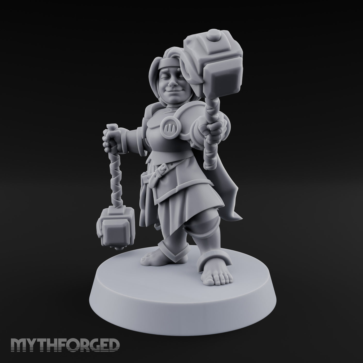 Smirking Halfling Cleric gallery 23