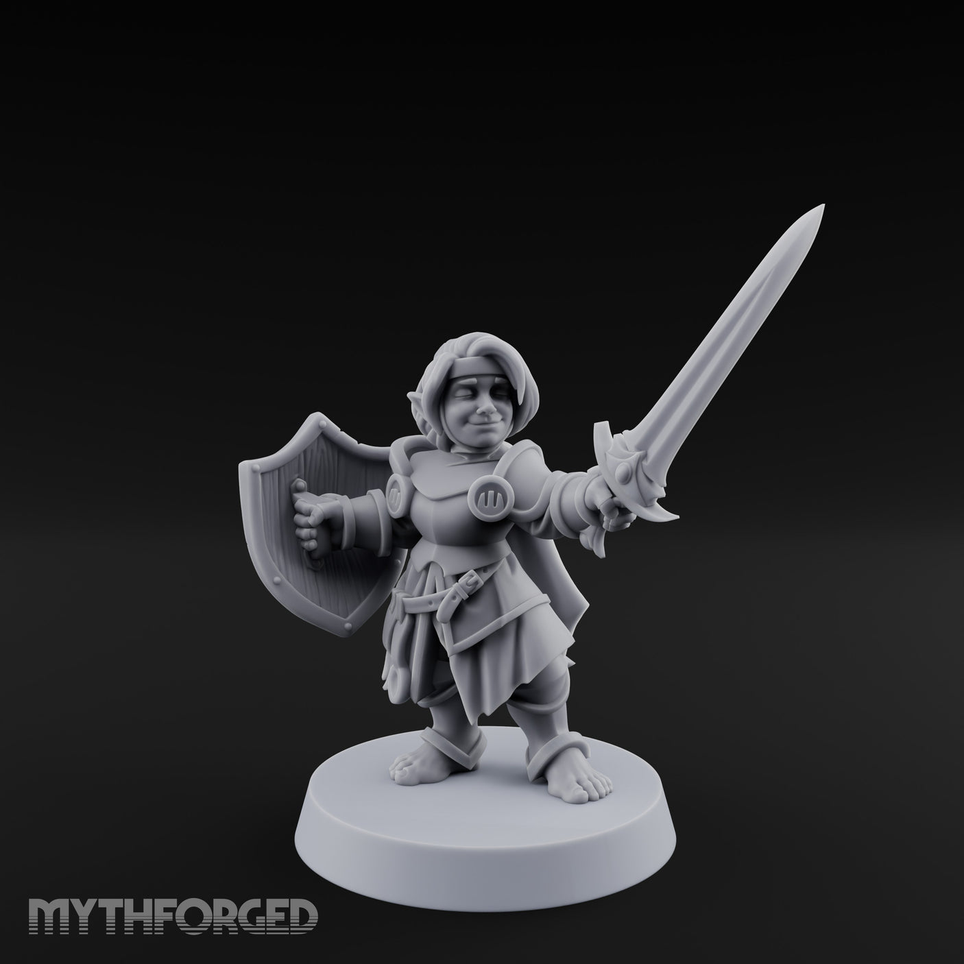 Smirking Halfling Cleric gallery 27