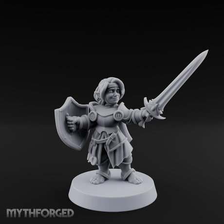 Smirking Halfling Cleric gallery 3