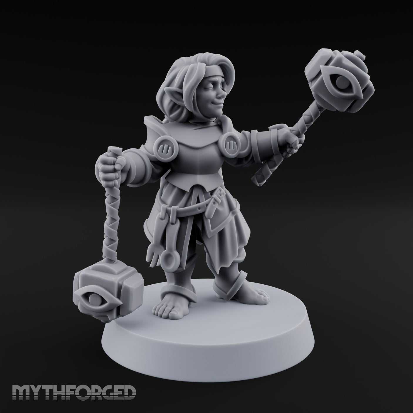 Smirking Halfling Cleric gallery 5