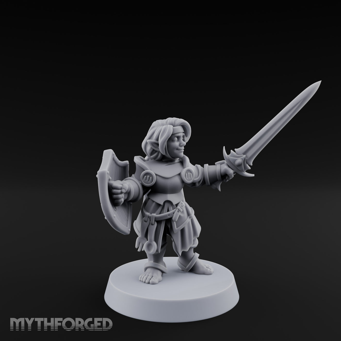 Smirking Halfling Cleric gallery 6