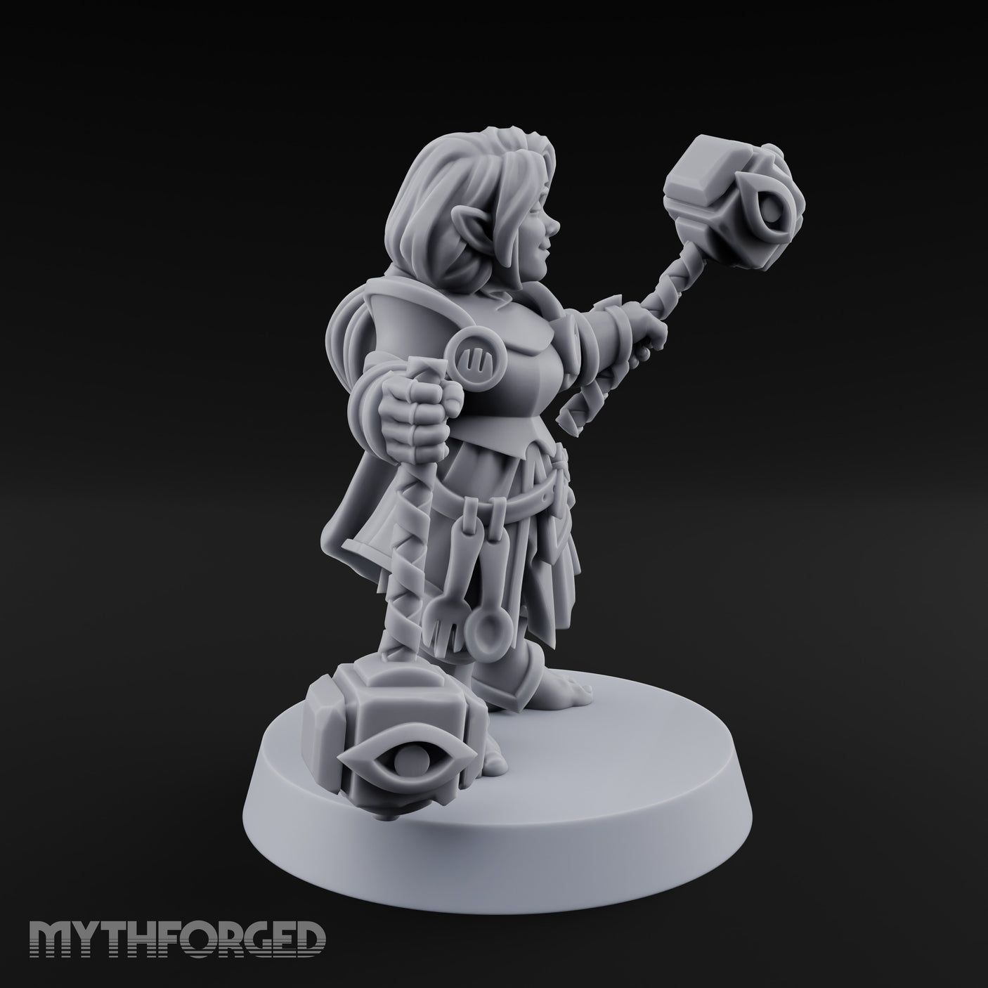 Smirking Halfling Cleric gallery 8
