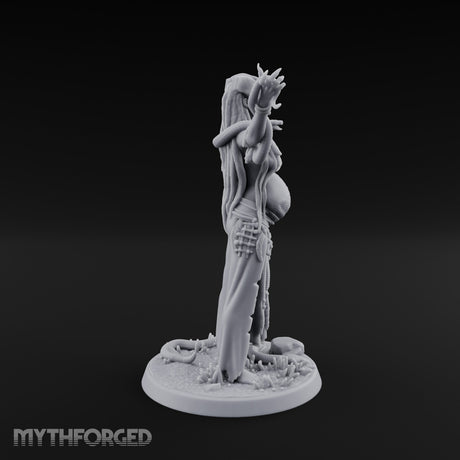 Snake Entwined Vessel of Yig Miniature for Dungeons and Dragons, Pathfinder or other TTRPGs