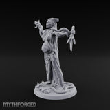 Snake Entwined Vessel of Yig Miniature for Dungeons and Dragons, Pathfinder or other TTRPGs