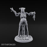 Snake Entwined Vessel of Yig Miniature for Dungeons and Dragons, Pathfinder or other TTRPGs