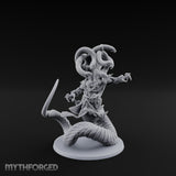 Snake Hair Striking Medusa Warrior gallery 2