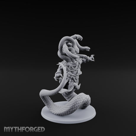 Snake Hair Striking Medusa Warrior gallery 3