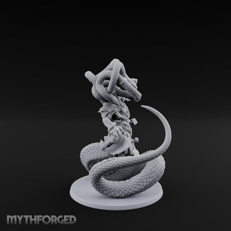 Snake Hair Striking Medusa Warrior gallery 4