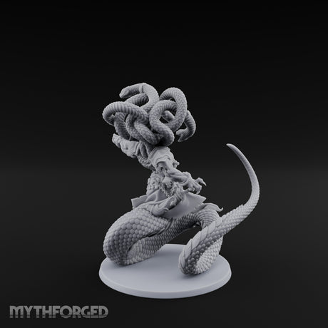 Snake Hair Striking Medusa Warrior gallery 5