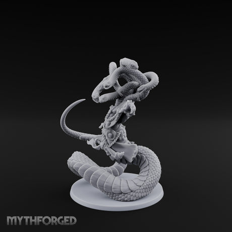 Snake Hair Striking Medusa Warrior gallery 8