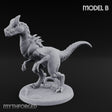 Snapping Frenzy Raptor Beast B — Large - 2" Base