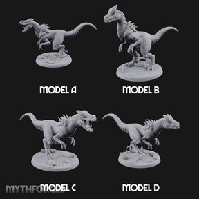 Snapping Frenzy Raptor Beasts — Full Set