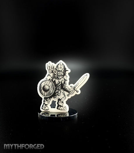 Snarling Goblin Warband Pack Miniature for Dungeons and Dragons, Pathfinder or other TTRPGs