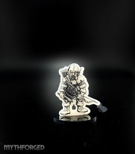 Snarling Goblin Warband Pack Miniature for Dungeons and Dragons, Pathfinder or other TTRPGs