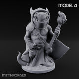 Sneaky Blade Wielding Kobold Rogue A Miniature for Dungeons and Dragons, Pathfinder or other TTRPGs